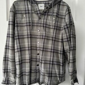 Katin Men’s Harold Hooded Flannel